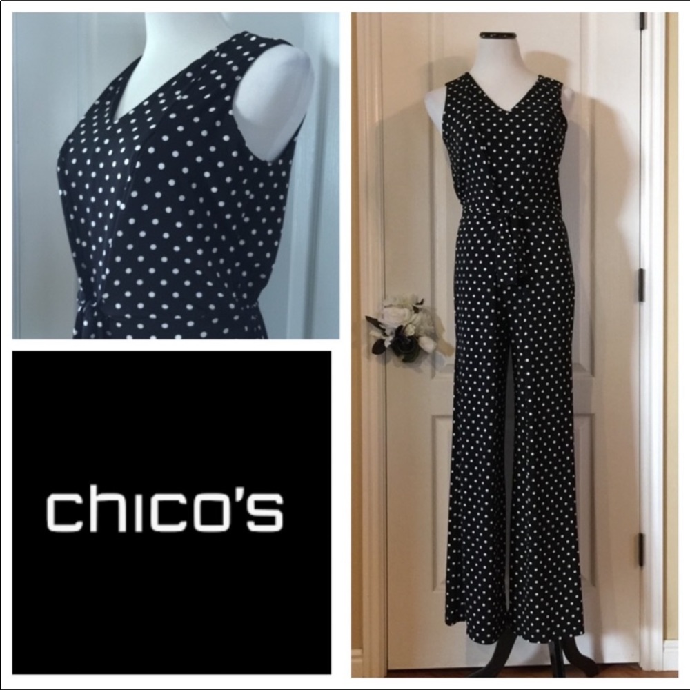 NWOT Chico’s Sleeveless Jumpsuit
